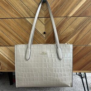 Coach Maggie tote Croc-Embossed